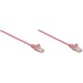 Intellinet Network Solutions 100 Ft Pink Cat6 Snagless Patch Cable 392846